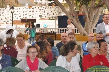 Lección escolar en el pregón de San Roque (Foto TF)